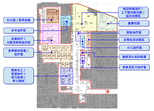 综合康复中心分布图