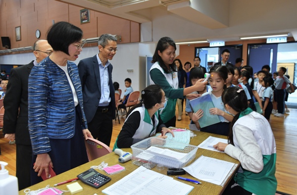 SFH observes School Outreach Vaccination Pilot Programme vaccination activity (2018.11.5)
