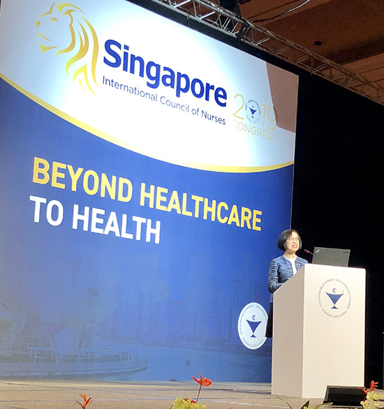 SFH attends International Council of Nurses Congress discussion session in Singapore (2019.6.28)