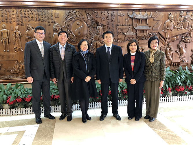 SFH starts her visit in Beijing (2019.12.23)