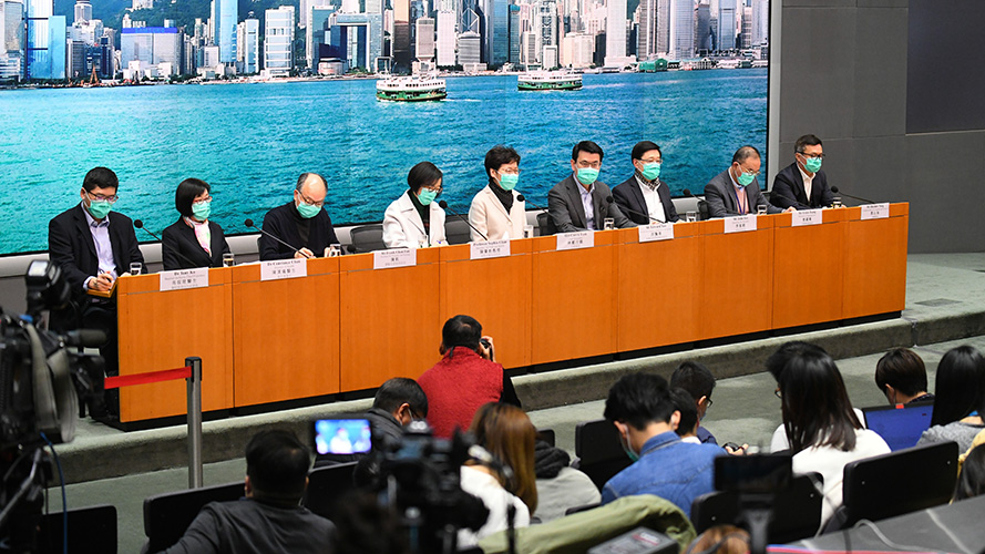 CE holds press conference (2020.1.28)