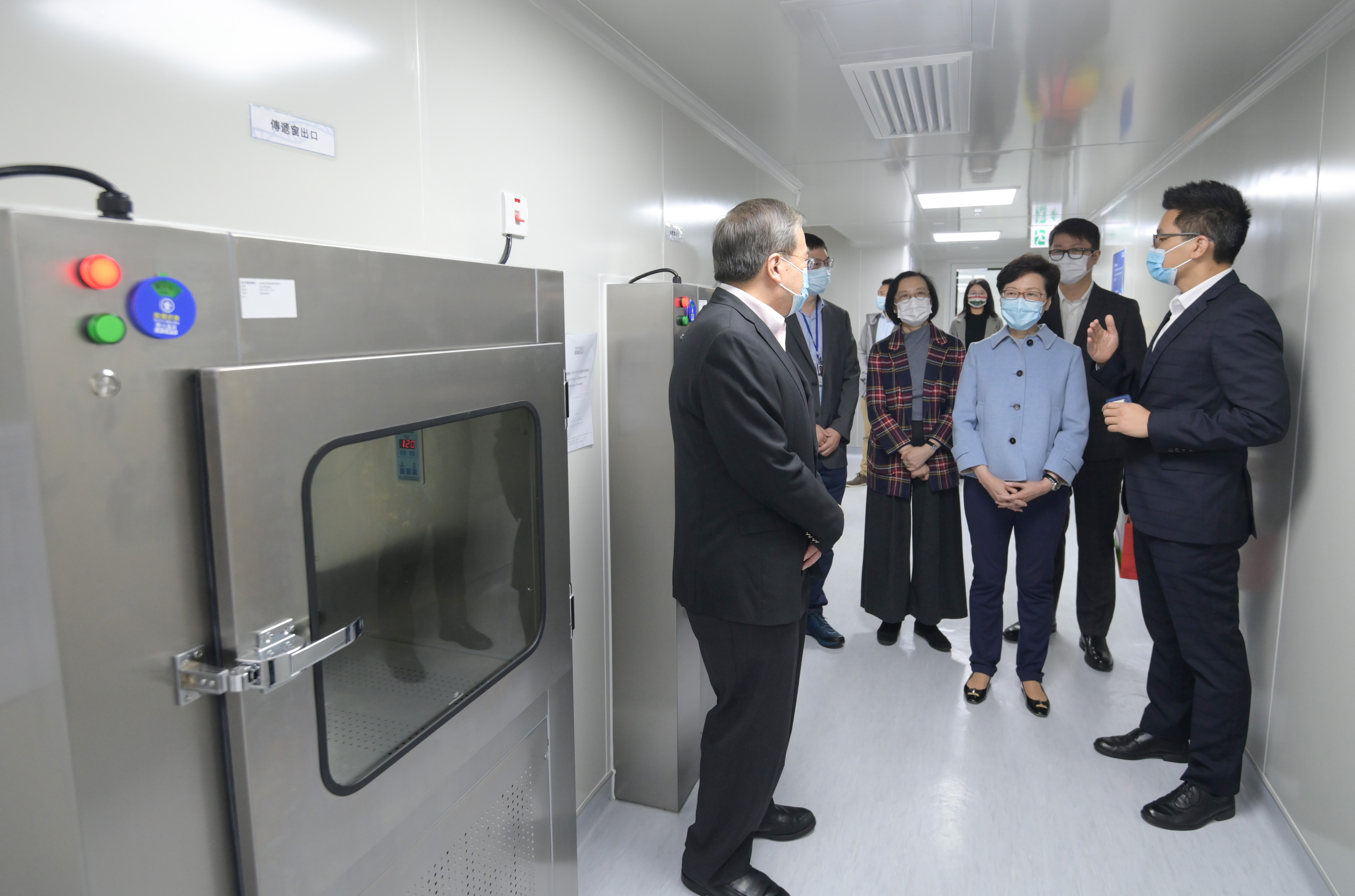 CE visits laboratories of testing agencies (25.12.2020)