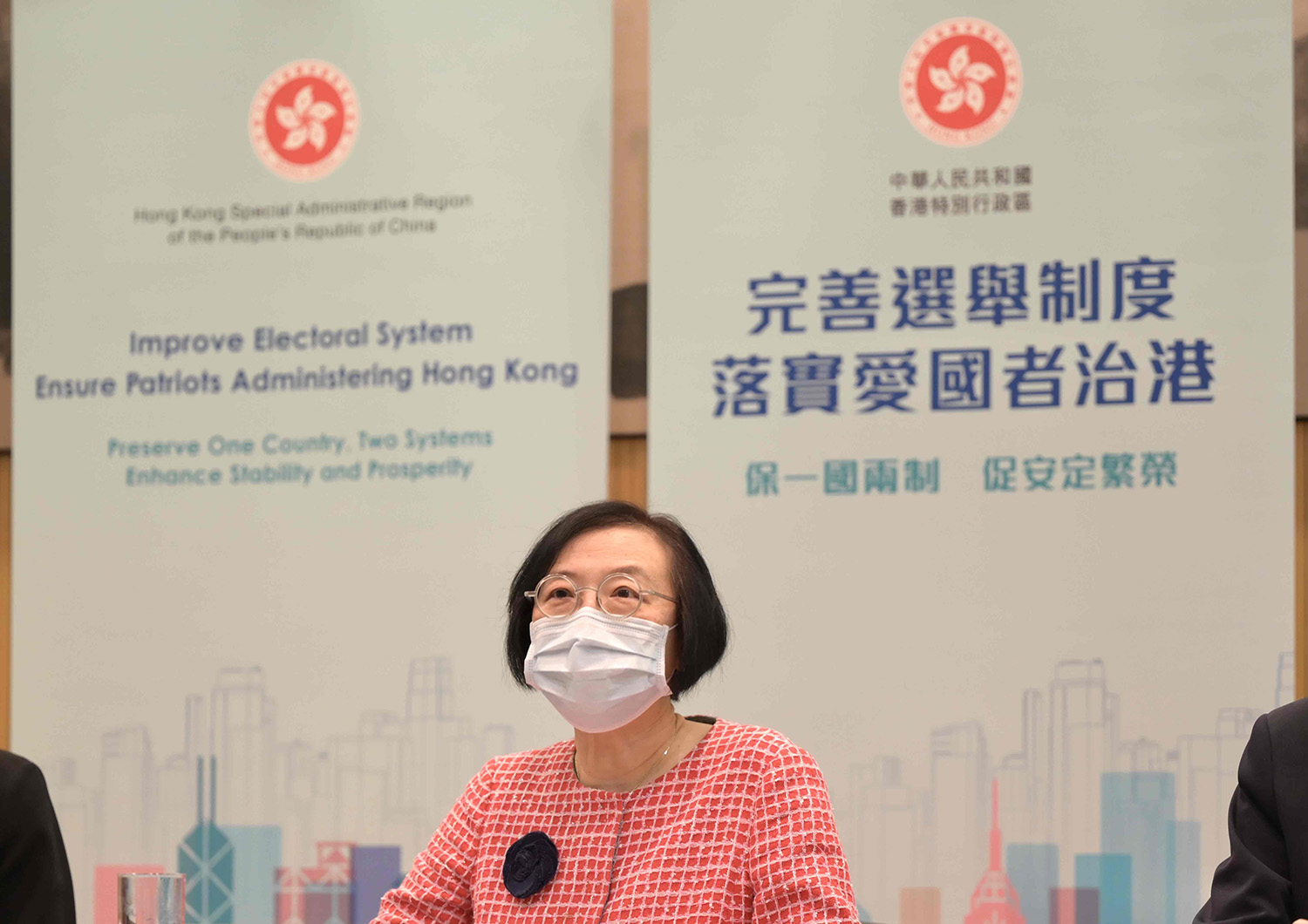 SFH meets with stakeholders on improving Hong Kong's electoral system (2021.4.7)