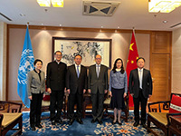 醫務衞生局局長在瑞士與國家衞健委副主任和中國常駐聯合國日內瓦辦事處和瑞士其他國際組織代表團特命全權大使會面（附圖）